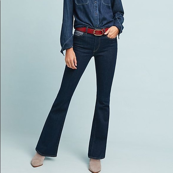 Levi's Made & Crafted Stems Mid-Rise Flare Jeans - Picture 1 of 8
